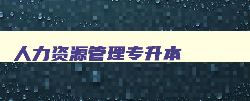 人力资源管理专升本 人力资源管理专升本自我鉴定 人力资源管理专升本 人力资源管理专升本自我鉴定